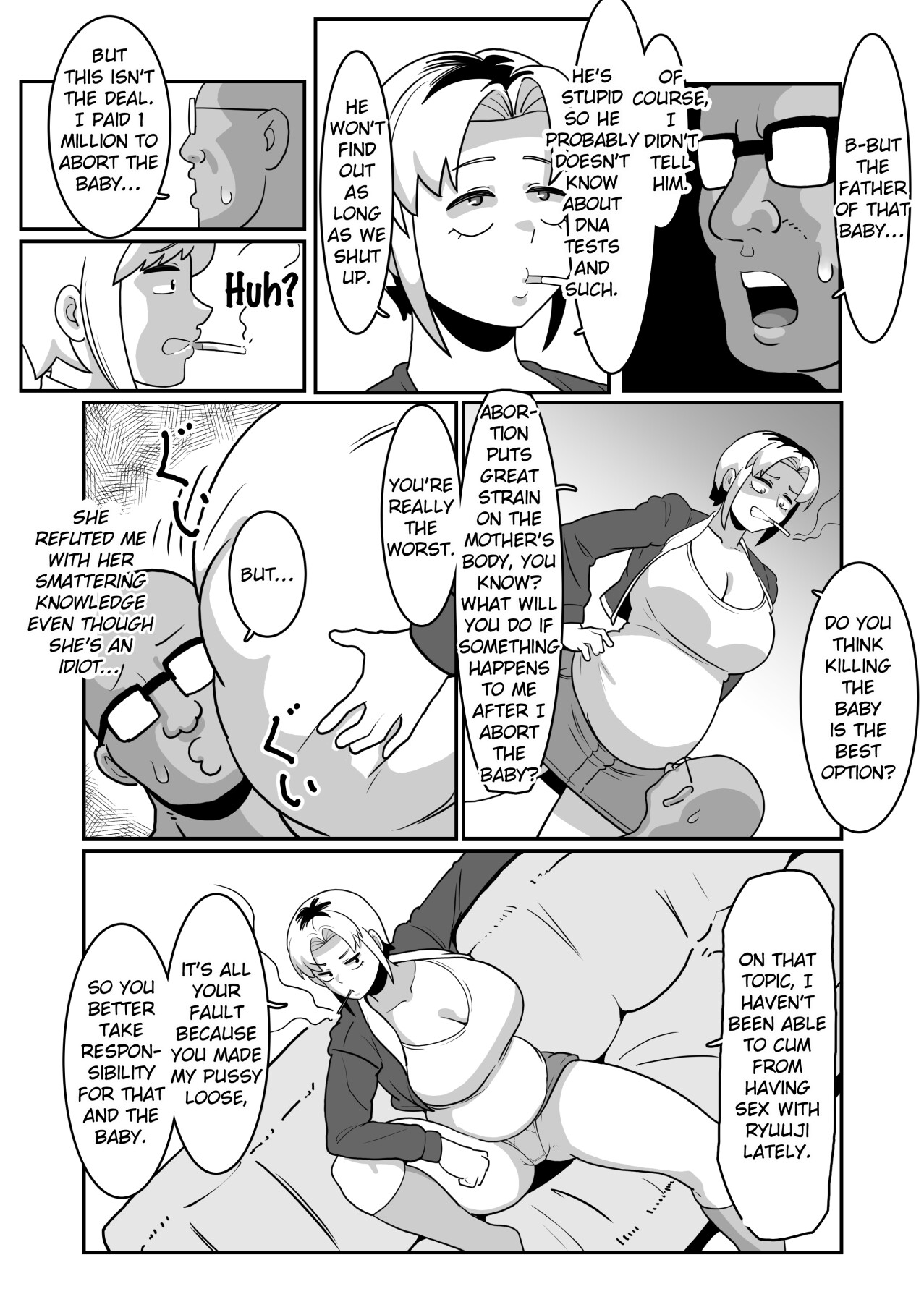 Hentai Manga Comic-Boteyyan ~I cuckolded a former delinquent wife, impregnated her, and dyed her to my liking!~-Read-36